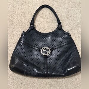 Gucci Interlocking G 114875 Handbag -Black
